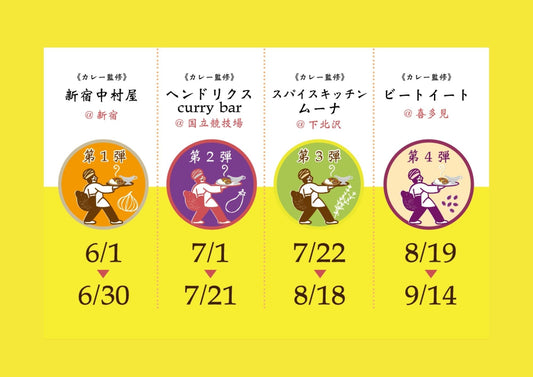 カレーパンリレー2022キャンペーンのお知らせ☆ - 浅野屋オンラインショップ