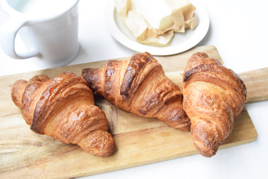 【冷凍】国産小麦の発酵バタークロワッサン3個セット