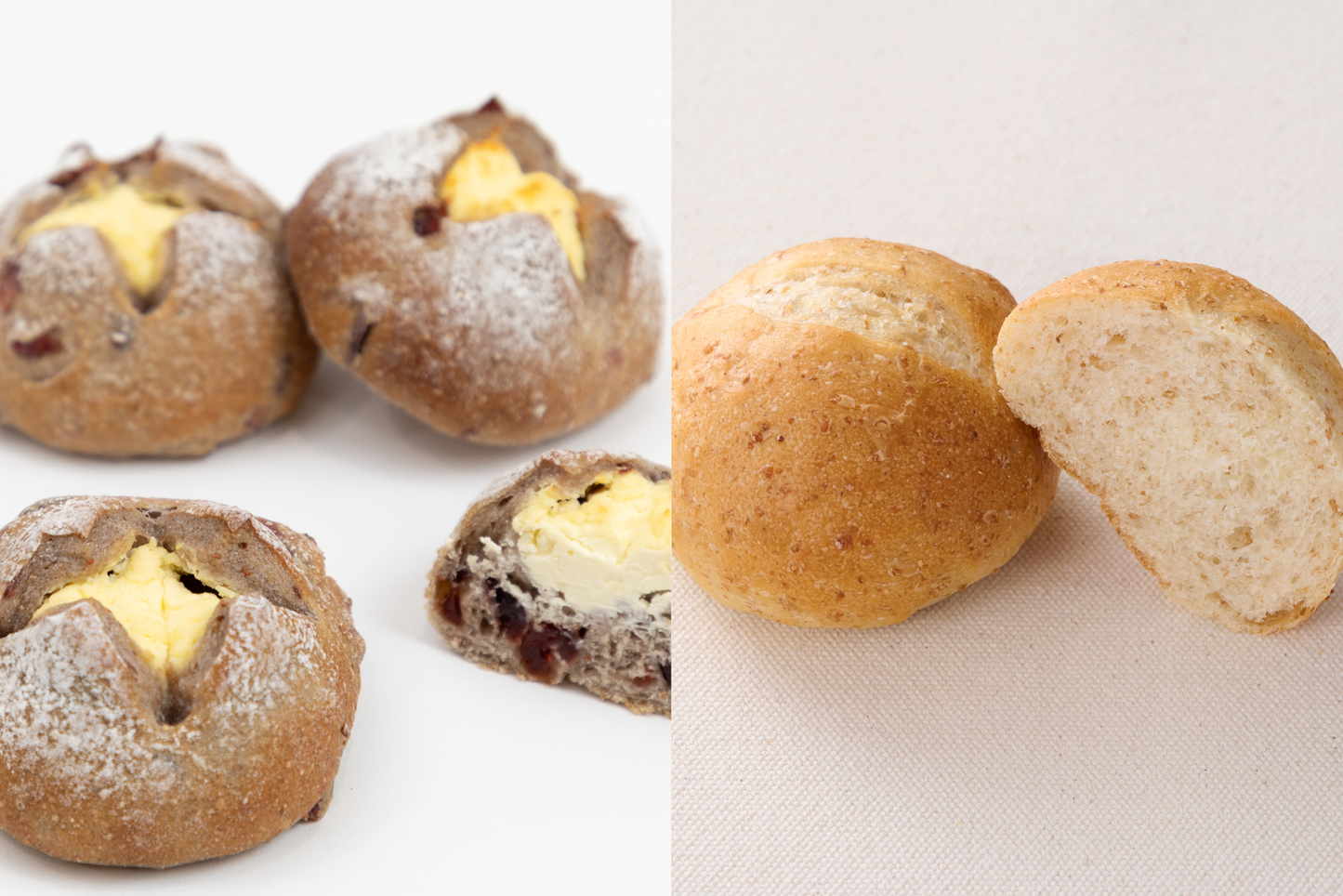 【送料当社負担】ホテルで人気のプチホイートと繊維質豊富なカンパーニュ特別セット【冷凍】